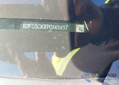 2023 Chevrolet Camaro Rwd 2Lt из США, поврежденный, VIN 1G1FD3DX8P0145457